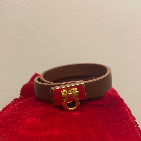 Salvatore Ferragamo Jewelry - Salvatore Ferragamo Gancio Lock Wrap Bracelet